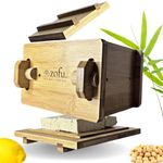 EcoFeminii The Zofu - Zero Waste Tofu Box - Home Tofu Making Kit & Tofu Press - Make Your Own Tofu - Includes Muslin Cloth