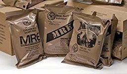 MREs (Meals Ready-to-Eat) Genuine U.S. Military Surplus Assorted Flavor (3-Pack) MRE