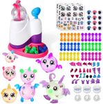 BUSOHA Nano Tape Bubble Kit with Pump Inflation – 83 PCS Nano Double Sided Adhesive Tape Bubbles with Decorative Stickers Accessories DIY Party Toys Gifts for Kids Boys Girls