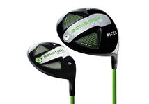 BombTech Golf - 4.0 Driver and 3 Wood Bundle - Premium Golf Wood Set for Men - Easy to Hit Off Tee - Max Forgiveness and Accuracy (9 Stiff)