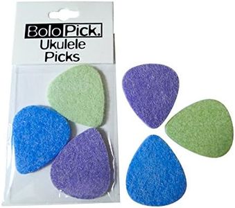 BoloPick Felt Picks for Ukulele 6 Pack (An Original Recipe)