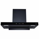 Elica 90cm 1500 m3/hr BLDC Filterless Autoclean Kitchen Chimney with FULL GRILL | 15 Years Motor & 5 Years Comprehensive Warranty | SPT MAX FL 900 BLDC HAC LTW MS NERO | Black | Touch + Motion Sensor