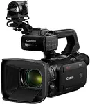 Canon XA70 Pro Camcorder 1” 4K UHD CMOS Sensor, Dual-Pixel CMOS AF, 15x Optical Zoom, 600x Digital Zoom, Image Stabilization, HDMI, USB Live Streaming, Time Stamp On-Screen Disp. Recording, XLR inputs