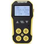 Bosean Multi Gas Detector (LEL, O2, CO, H2S) Underground Channels, Mining Industry IP65 Model : BH-4A