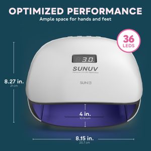 SUNUV UV LED Nail Lamp – Professional Gel Polish Dryer
