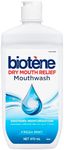 Biotene Oral Rinse Mouthwash to Moisturise a Dry Mouth, Breath Freshener and Soothing Moisturisation, Fresh Mint, 470ml