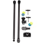 Scotty #131 Action Camera Mount, 360 Degree Rotation, GoPro and Fishing Accessory, Lightweight, 29"-56" Height Options