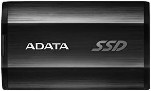 ADATA SE800 1TB IP68 Rugged - Up to 1000 MB/s- SuperSpeed USB 3.2 Gen 2 USB-C External Portable SSD Black (ASE800-1TU32G2-CBK)