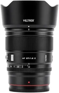 VILTROX 27mm f/1.2 Z Lens, 27mm F1.2 Z Mount Lens for Nikon Z30 Z50 Zfc Z8 Z9 ZF Z6ii (Z Mount Prime APS-C Lenses)