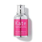 Kate Somerville Wrinkle Warrior, 2-In-1 Plumping Moisturiser and Face Serum, Makeup Primer, Fast-Absorbing, Instantly Hydrates and Smooths Skin, 50ml, Transparent