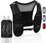 Running Vest with 2 Water Bottles &