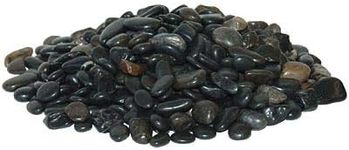 BestNest Panacea 71014 Polished River Pebbles, Black, 28 oz.