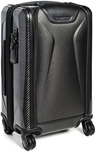 TUMI Aero International Expandable 4 Wheel Carry On Suitcase, Carbon, Black, One Size