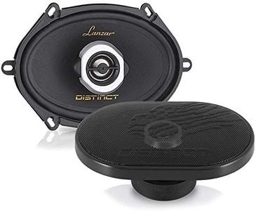 Lanzar DCT5.72 Distinct Series 5 X 7-Inch 200 Watt 2-Way Coaxial Speaker, Set of 2