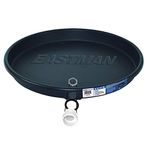 Eastman 60082 Electric Water Heater Pan, 24 inch ID (26 inch OD), Black