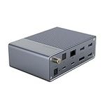 HyperDrive GEN2 14-in-1 Thunderbolt 3 Dock for MacBook Pro/Air, iPad, PC - High-Speed Thunderbolt Docking Station - 40Gbps, Gigabit Ethernet, 85W PD