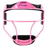 Champion Sports Fielder's Face Mask Softball Fielder's Face Mask, Pink, Adult