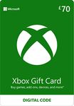 Xbox Gift Card | 70 GBP | Digital Voucher | Xbox One, Series S|X & Windows | (Download Code)