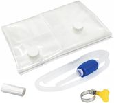Yonawlsy 100 Gallon Water Storage Bladder Food-Grade Emergency Water Container for Bathtub Storage, Camping, Hurricane & Disaster Preparedness, Portable Home Survival Essentials