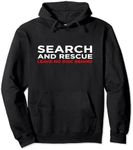 Disc Golf - Search & Rescue Leave No Disc Behind Funny III Pullover Hoodie