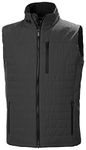 Helly Hansen Mens Crew Insulated Vest 2.0, L, Ebony