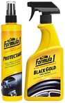 Formula 1 615006 Protectant (295 ml) & 615258 Black Gold Tire Shine (680 ml) Combo