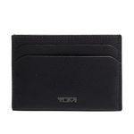 TUMI - Nassau Money Clip Card Case Leather Wallet for Men - Money Clip and 2 Card Pockets - Slim Profile - Textured Black