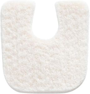 Wide U Shaped Felt Callus Horseshoe Pads - Adhesive Foot Pads That Protect Calluses from Rubbing On Shoes - 1/4" - 25 Pack