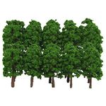 Pack of 40 Model Trees 3.15'', Scale Trees, Diorama Supplies, Model Train Scenery Landscape Layout DIY Crafts