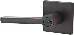 Baldwin EN.SQU.CSR Square Keyed Entry Single Cylinder Leverset with Contemporary
