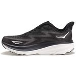 Hoka ONE ONE Men's Sneaker, Black/White, 9.5