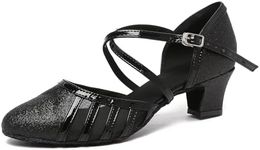 Minishion Women's T-Strap Dance Hee