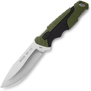Buck Poignard Pursuit Large n° 0656GRS, Vert, 11,5 cm