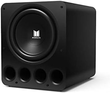 Monolith THX Certified Ultra 2000 Watt Powered Subwoofer - 16-Inch, Low Distortion, RCA and XLR Inputs, for Studio and Home Theater Systems, Matte Black