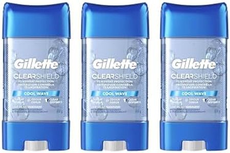 Gillette Endurance Clear Gel Cool Wave Anti-Perspirant / Deodorant 4 Ounce (Pack of 3)