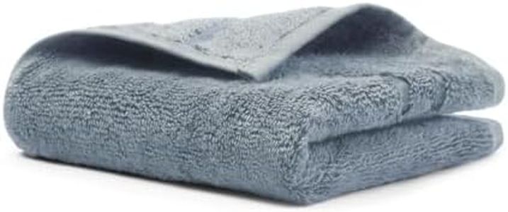 Cariloha Washcloth | Blue Lagoon | 12"x12" | Turkish Cotton & Viscose Material Blend | Extra Smooth, Odor Resistant and Highly Absorbent