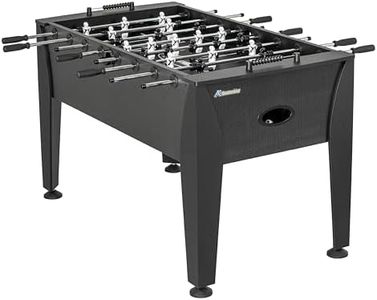 Atomic Pro Force Foosball Table - 56" Official Size - Sleek, Carbon Fiber Design - Perimeter Ramp - Slide Scoring System