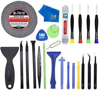 MMOBIEL Repair Tool Kit Compatible with iPhone, iPad, Samsung, Tablet, Laptop, Nintendo and More - Precision Screwdriver Set - 24 Pcs - Complete Professional Universal Toolkit