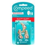 Compeed Blister Plaster Foot Protector For Foot, Toe, Finger Rubbing Protection, Breathable Hydrocolloid Bandage_Pack of Mix 25 Pc