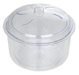 Easycook NS600 Multi Steamer, Clear 21.5 x 21.5 x 17cm approx (Packaging may vary)