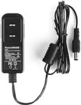 PowerHOOD 9V AC/DC Adapter Compatible with Zoom G1 Four, G1x Four, G3n, G3Xn, G5n, G6, G2 Four, G2X Four Guitar Multi-Effects Processors 9VDC DC9V 9volt 9.0 Volts Power Supply Cord Charger Cable PSU