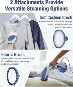 BEAUTURAL Portable Clothes Steamer – Handheld Fabric Wrinkle Remover