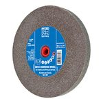 PFERD 61772 Bench Grinding Wheel, Aluminum Oxide, 10" Diameter, 1" Thick, 1-1/4" Arbor Hole, 80 Grit, 2485 Maximum RPM