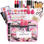 28pcs Professional makeup kit, Make up set teenagers girls, Girls make up set 9 to 12 With Lip gloss, eye shadow, mascara, eyeliner, concealer, etc.for Teenage & Adults