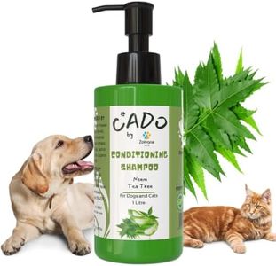 ZOIVANE Cado Neem Dog Shampoo | 1000 Milliliter | Dog Shampoo for Ticks & Fleas, Pet Shampoo for Dogs, Dog Anti Dandruff Shampoo for Labrador, Shih Tzu, Golden Retriever, German Shepherd - Pack of 1