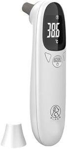 ZHORCIN Pet Ear Thermometer for Dogs, Cats, and Livestock, Digital Ear Thermometers, Rechargeable, 1 Second Measurement, Noncontact, Veterinary Supplies