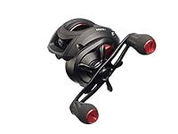 Mitchell MX3LE Baitcasting Reel, Fishing Reel, Low Profile Baitcast Reels, Predator Fishing, Pike, Perch, Zander, Unisex, Black/Red, LP | Left Hand | 7.2:1