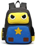 ArcEnCiel Kid's Backpack, Yellow and Blue, M, Daypack Backpacks