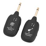 Guitar Wireless System, Portable Electronic Guitar Transmitter Audio Transmitter Guitar Wireless Transmission, Professional for Electric Guitar Bass