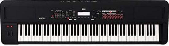 Korg Kross 2-88-MB 88-key Synthesizer Workstation - Super Matte Black